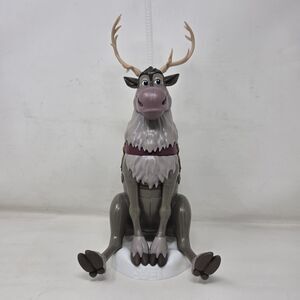 Disney Parks Frozen Sven 13" Sipper Cup Souvenir Drink Tumbler Straw Base New